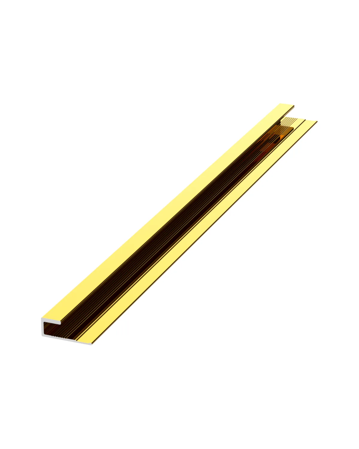 Gold finish, LW135-G panel swatch