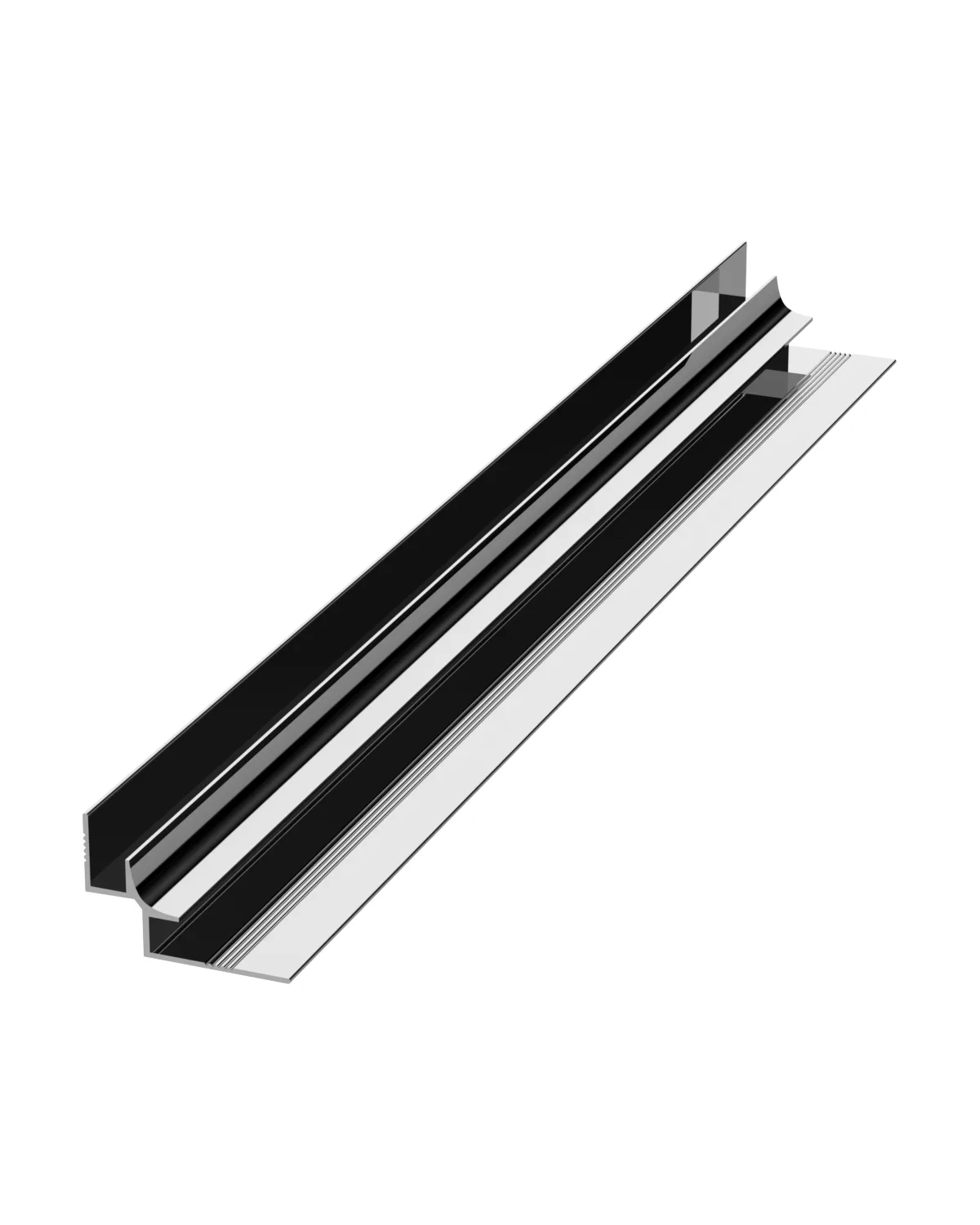 Silver finish, LW136-S panel swatch